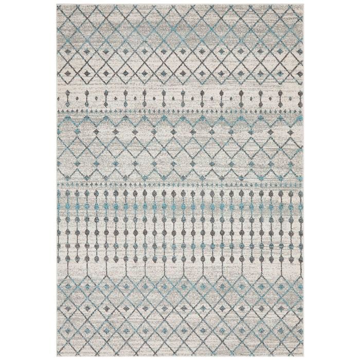 The Rug Connection Sense 260 Silver 400x300cm - Extra Extra Large Transitional Pet Friendly Indoor Floor Rug