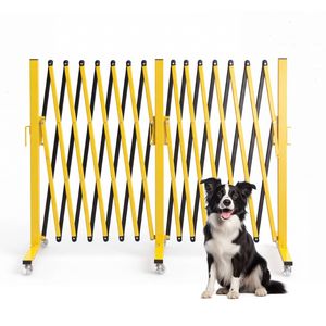 Advwin 5.1m Expandable Safety Barrier Barricade Gate Expanding Pet Barrier