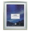 Unigift Luna Gold Trim Border Glass Picture Photo Frame 20x25cm Green