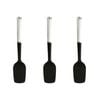3PK KitchenAid Spoon Spatula Stainless Steel Silicone 30cm - White