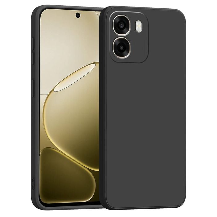 Mezon Oppo A6 5g Slim Black Tpu Gel Back Case Wireless Charging Compatible