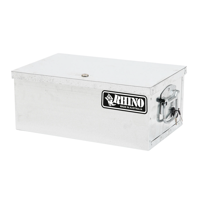 Rhino 462 x 265 x 200mm Galvanised Tool Box