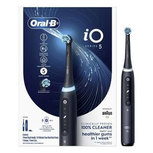 Oral-B iO 5 Series Electric Toothbrush w/ Travel Case - Black