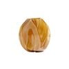 Ben David Malibu Flower Vase Round Honey Decorative Home Shelf Decor