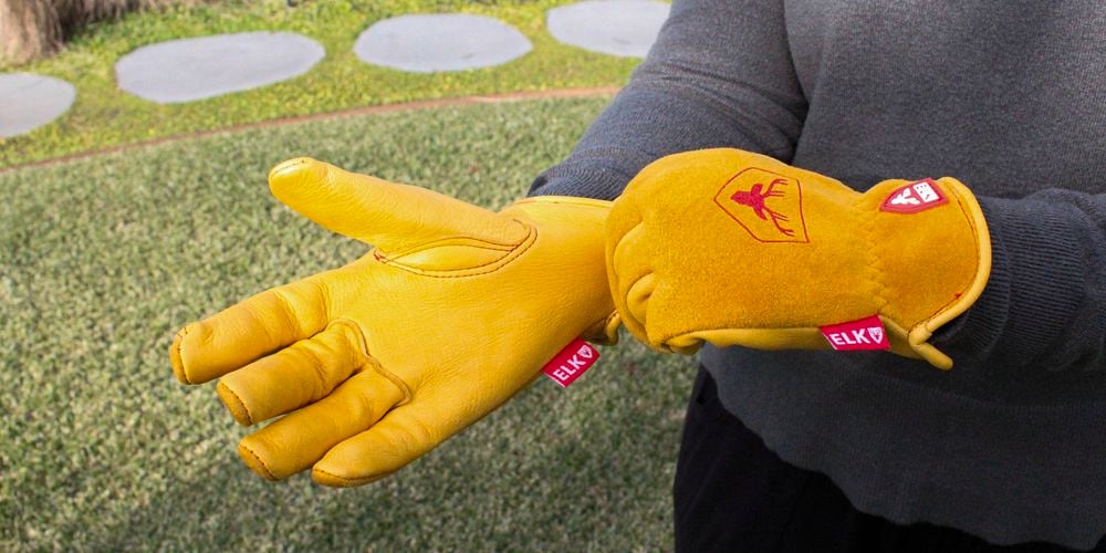 Easy slip-on style Comfort Gardener gloves