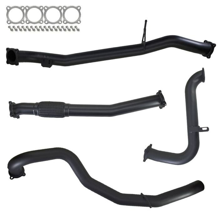 Ignite Exhausts Turbo Back For Nissan Gu Patrol 3l Wagon 3" No Cat With Pipe Only 409 Stainless Steel