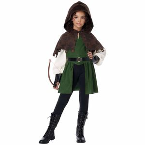 Robin Princess of Thieves Robin Hood Medieval Book Week Child Girls Costume XL