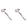 2PK Appetito Small Aluminium Meat Tenderiser Home Kitchen Cooking