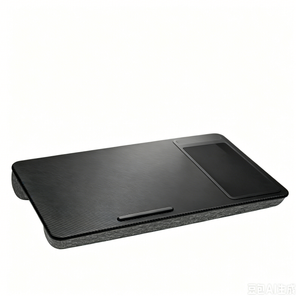 Catzon Portable Lap Desk With Mouse Pad & Phone Holder Fits Up To 15.6inch Laptop Tablet-black