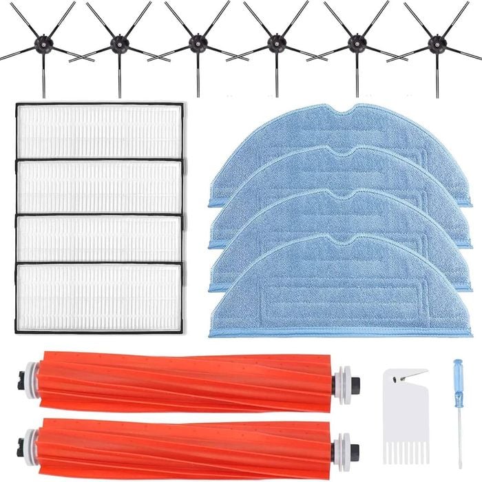 Fohoa Replacement Parts Kit For Roborock S7 Maxv S7 T7s Plus Vacuum