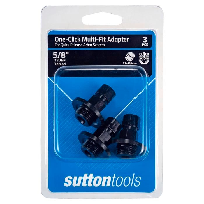 Sutton Tools 32-150mm Holesaw Adaptor - 3 Pack
