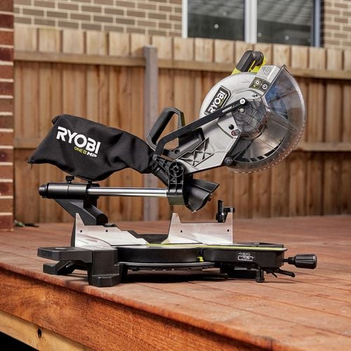 Ryobi 18V ONE HP 254mm Brushless Sliding Mitre Saw Tool Only Bunnings Australia