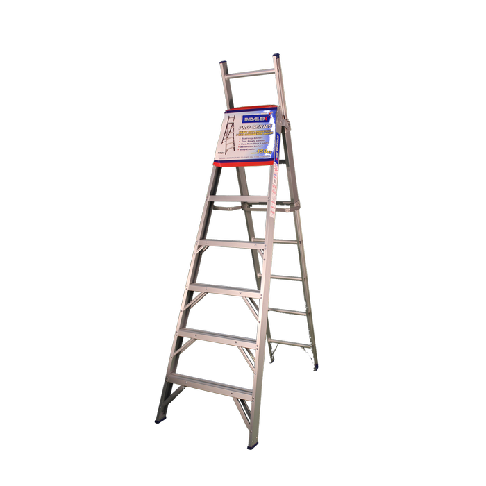 INDALEX 2.1-3.5m 150kg Industrial Aluminium Pro Series Combination Ladder