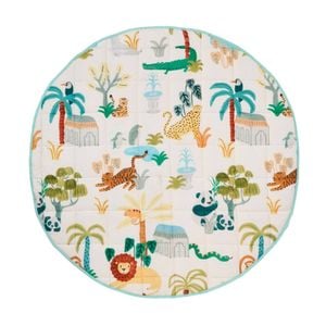 Linen House Kids 200gsm creatures Great And Small reversible Playmat Round 120cm