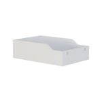 Flexi Storage Clever Cube White Gloss Small Modra Drawer