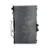 Basco Radiator for Mitsubishi 380 DB 3.8L 6G75 FWD Auto 05-08 250mm Fan Mount Width - RAD1036