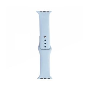 Silicone Sports Watch Band Strap - For Apple iWatch Ultra [42mm Series 3] 44mm 45mm 46mm 49mm (Light blue)