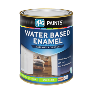PPG Paints Water Based Semi Gloss Neutral Enamel Paint