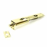 Sylvan 150mm Polished Brass Flushbolt