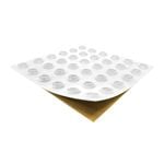 Duratac White Tactile Hazard Fastile - 6 Pack