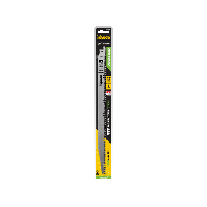 Kango 12” 5 TPI Pruning Reciprocating Saw Blade - 2 Pack