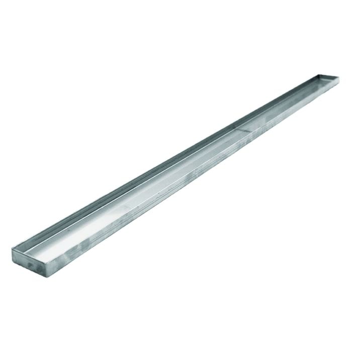 Bellessi 860 x 65 x 17.7mm Stainless Steel Tile Grate Insert