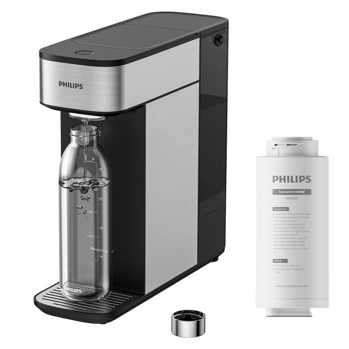 Philips 100 GPD Reverse Osmosis Compact Countertop Water Station with Aquaporin Inside™.