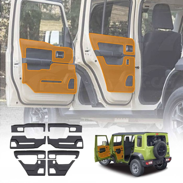 Door Protector Cover Panel for Suzuki Jimny XL 5-Door 2023-Onwards Anti-Kick Pad