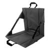 Catzon Portable Seat Cushion with Backrest Foldable for Camping-Grey