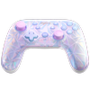 Pxn P50s Wireless Controller Stardust Pink For Switch 1 And 2 Pc Phones With Gyro Nfc Macro Buttons