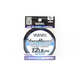 Varivas Shore Record 30m VSF Fluorocarbon Shock Fishing Leader 12lb