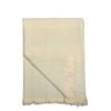 Belle Kumus Cotton Throw Blanket Rectangle 180x130cm Sofa/Couch Decor Sky Grey