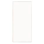 Stein 900 x 2000mm White Georgia Square Shower - Return Panel Only