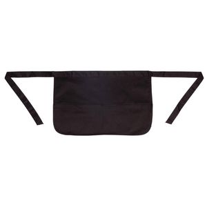 Whites Unisex Money Pocket Polycotton Waist Pouch Black 450 X 305mm