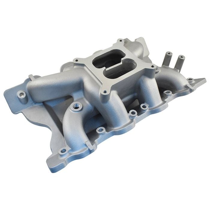 Crosswind Ford Cleveland 351C Dual-Plane Intake Manifold, Natural Finish