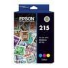 Epson Epson 215 3 Colours Value Pack Pigment Ink Cartridge C13T216092 Genuine Original