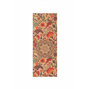 Zenvibes Comfort Cork Yoga Mat 5mm - Ornamental Mandala