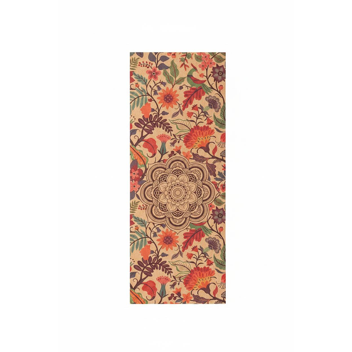 Zenvibes Comfort Cork Yoga Mat 5mm - Ornamental Mandala