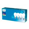Philips A60 E27 LED 900Lm Warm White 9W Globe - 4 Pack