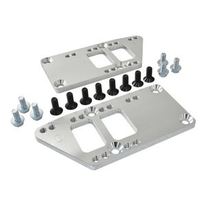 Calflow Billet Aluminium SBC/BBC to LS Engine Mount Conversion Swap Kit - Chevy, Camaro