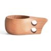 Anygleam Brown Style 1 Wooden Cup Coffee Mug Kitchen Tools Accessories