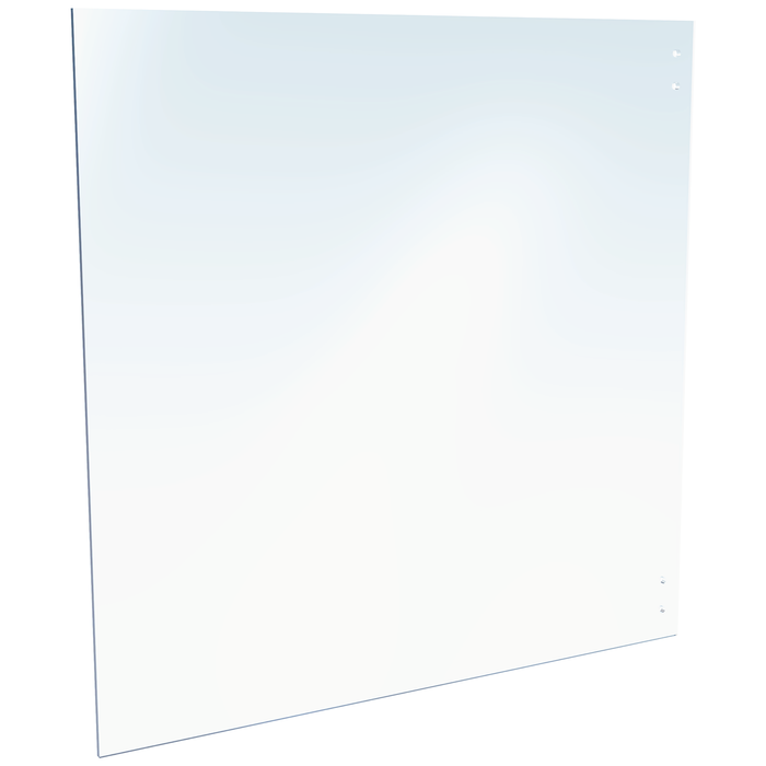 ProtectorAl 1200 x 1200 x 12mm Glass Pool Hinge Panel