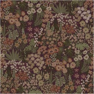 Flower Field Mulberry, Wallpaper 10.05m x 53cm Wallpaper Boutique