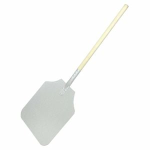 Vogue Aluminium Pizza Peel Long Wooden Handle Ge209 1320mm 305x355mm Commercial Kitchen Pizza Oven Accessory