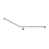 Johnson Suisse Assist 850mm x 700mm Stainless Steel Angled Right Hand Grab Rail