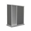 Absco Sheds 1.52 x 0.78 x 1.95m Woodland Grey Ezislider Single Sliding Door Garden Shed