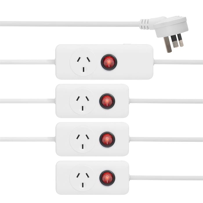 Arlec 4m Extension Lead With 4 Power Outlets