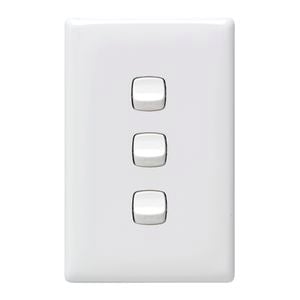HPM LINEA 3 Gang Wall Switch