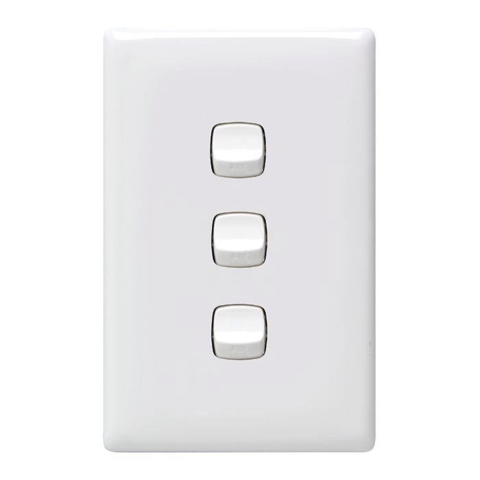 HPM LINEA 3 Gang Wall Switch