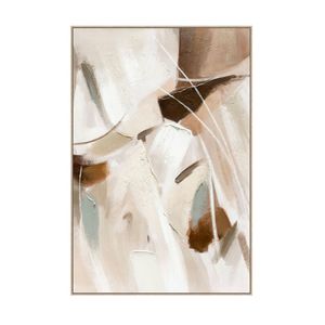 Quiet Gesture II Hand-Painted Textured Canvas Wall Art